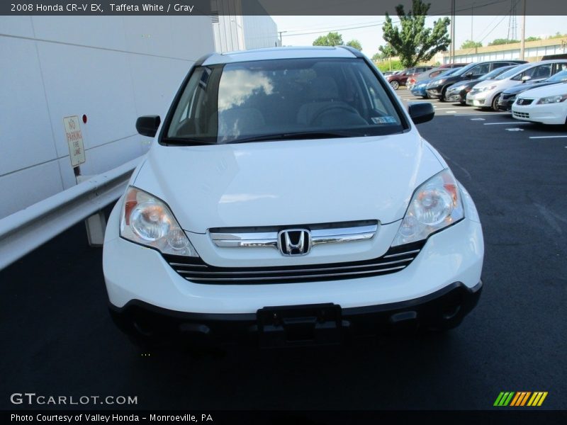 Taffeta White / Gray 2008 Honda CR-V EX