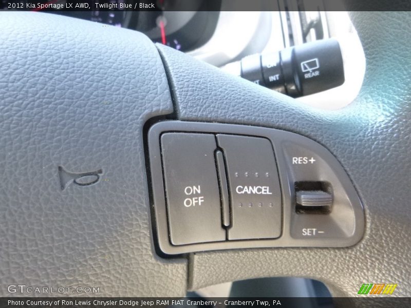 Twilight Blue / Black 2012 Kia Sportage LX AWD