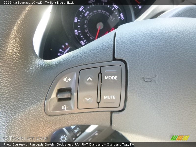 Twilight Blue / Black 2012 Kia Sportage LX AWD