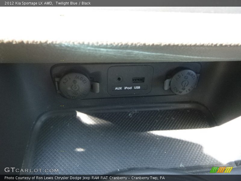 Twilight Blue / Black 2012 Kia Sportage LX AWD