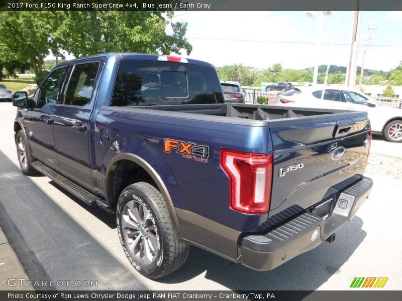 Blue Jeans / Earth Gray 2017 Ford F150 King Ranch SuperCrew 4x4
