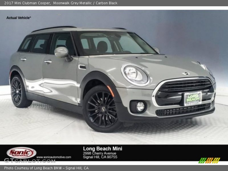 Moonwalk Grey Metallic / Carbon Black 2017 Mini Clubman Cooper
