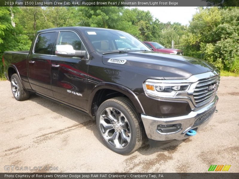 Front 3/4 View of 2019 1500 Long Horn Crew Cab 4x4