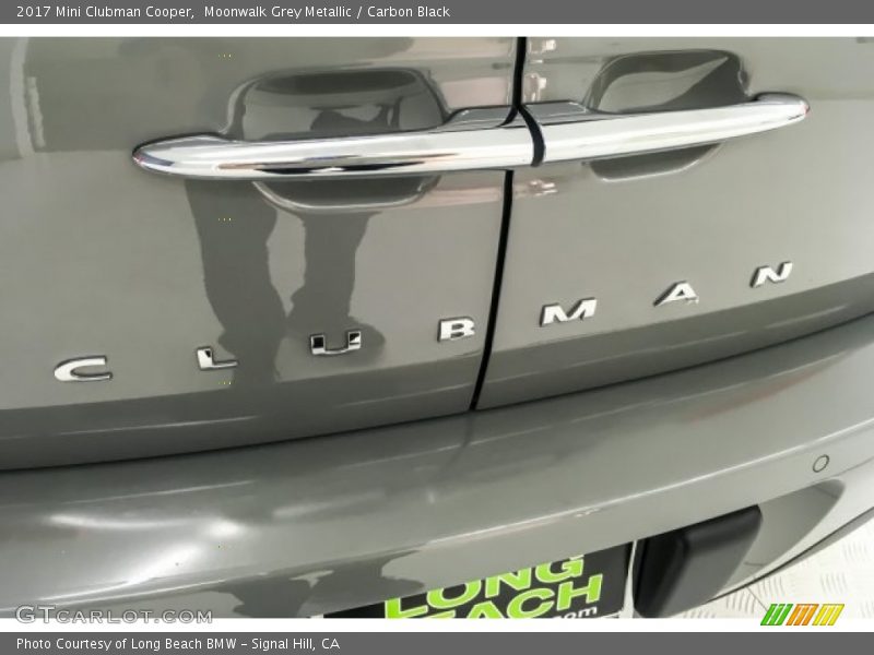 Moonwalk Grey Metallic / Carbon Black 2017 Mini Clubman Cooper
