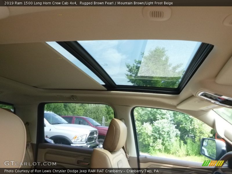 Sunroof of 2019 1500 Long Horn Crew Cab 4x4