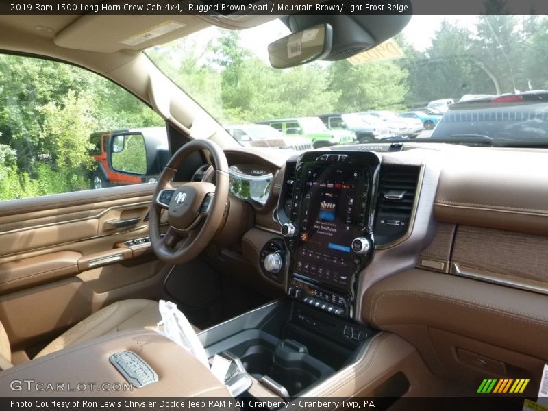 Dashboard of 2019 1500 Long Horn Crew Cab 4x4