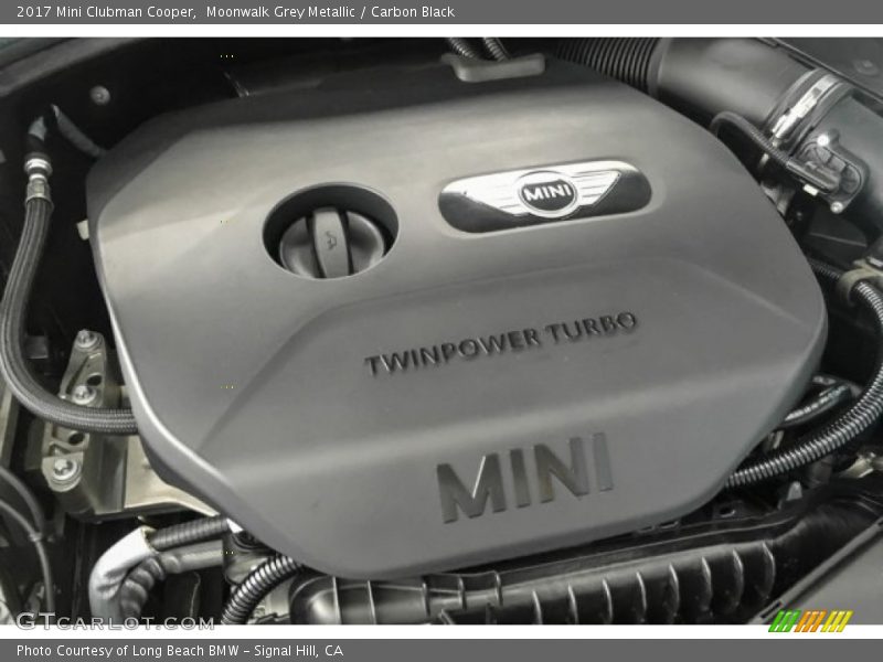 Moonwalk Grey Metallic / Carbon Black 2017 Mini Clubman Cooper
