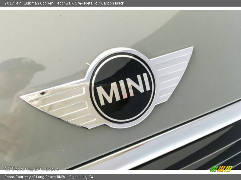 Moonwalk Grey Metallic / Carbon Black 2017 Mini Clubman Cooper