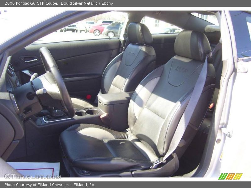 Liquid Silver Metallic / Ebony 2006 Pontiac G6 GTP Coupe