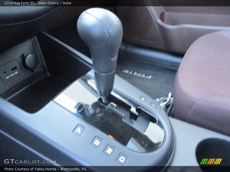 Dark Cherry / Stone 2010 Kia Forte EX