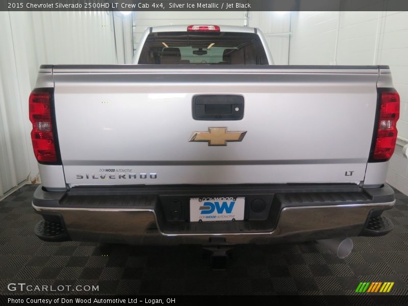 Silver Ice Metallic / Jet Black 2015 Chevrolet Silverado 2500HD LT Crew Cab 4x4
