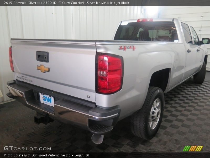 Silver Ice Metallic / Jet Black 2015 Chevrolet Silverado 2500HD LT Crew Cab 4x4