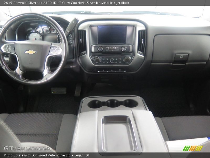 Silver Ice Metallic / Jet Black 2015 Chevrolet Silverado 2500HD LT Crew Cab 4x4