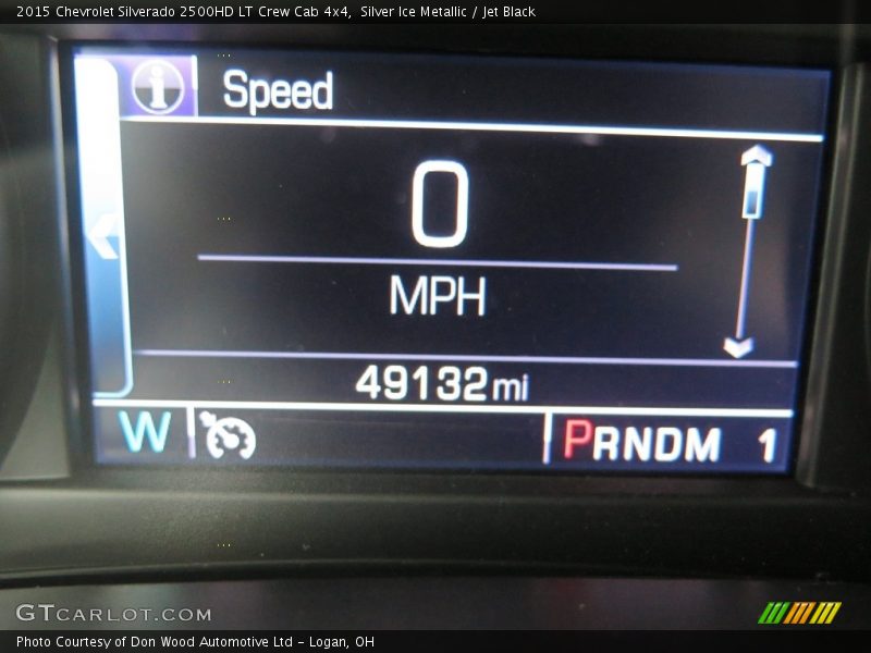 Silver Ice Metallic / Jet Black 2015 Chevrolet Silverado 2500HD LT Crew Cab 4x4