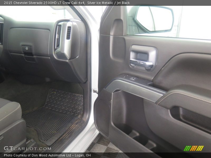 Silver Ice Metallic / Jet Black 2015 Chevrolet Silverado 2500HD LT Crew Cab 4x4