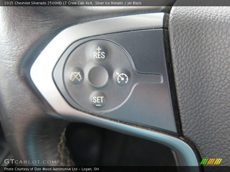 Silver Ice Metallic / Jet Black 2015 Chevrolet Silverado 2500HD LT Crew Cab 4x4