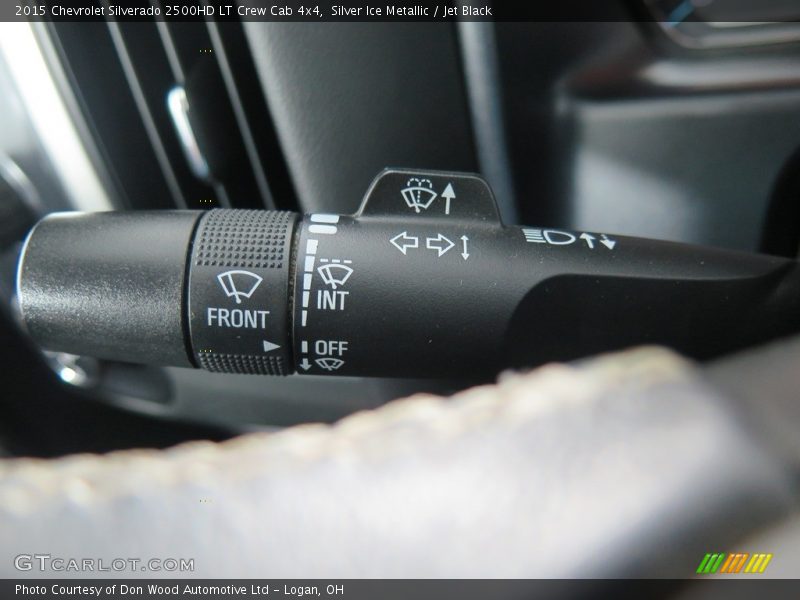 Silver Ice Metallic / Jet Black 2015 Chevrolet Silverado 2500HD LT Crew Cab 4x4