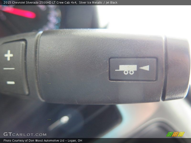 Silver Ice Metallic / Jet Black 2015 Chevrolet Silverado 2500HD LT Crew Cab 4x4