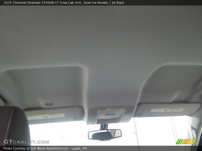 Silver Ice Metallic / Jet Black 2015 Chevrolet Silverado 2500HD LT Crew Cab 4x4