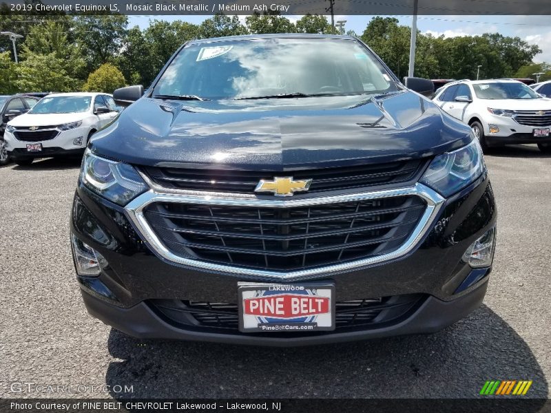 Mosaic Black Metallic / Medium Ash Gray 2019 Chevrolet Equinox LS