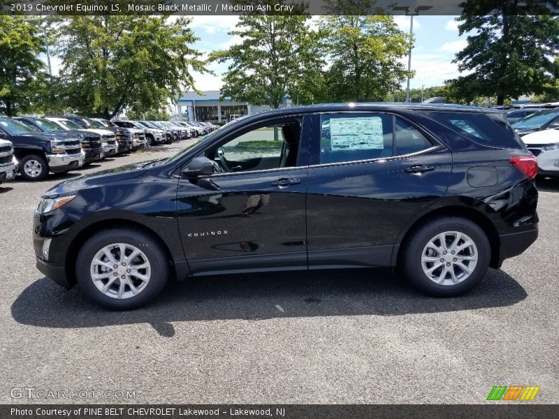 Mosaic Black Metallic / Medium Ash Gray 2019 Chevrolet Equinox LS