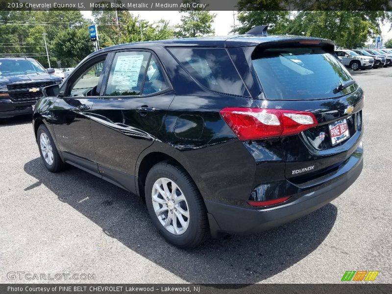 Mosaic Black Metallic / Medium Ash Gray 2019 Chevrolet Equinox LS