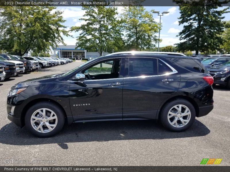 Mosaic Black Metallic / Jet Black 2019 Chevrolet Equinox Premier AWD