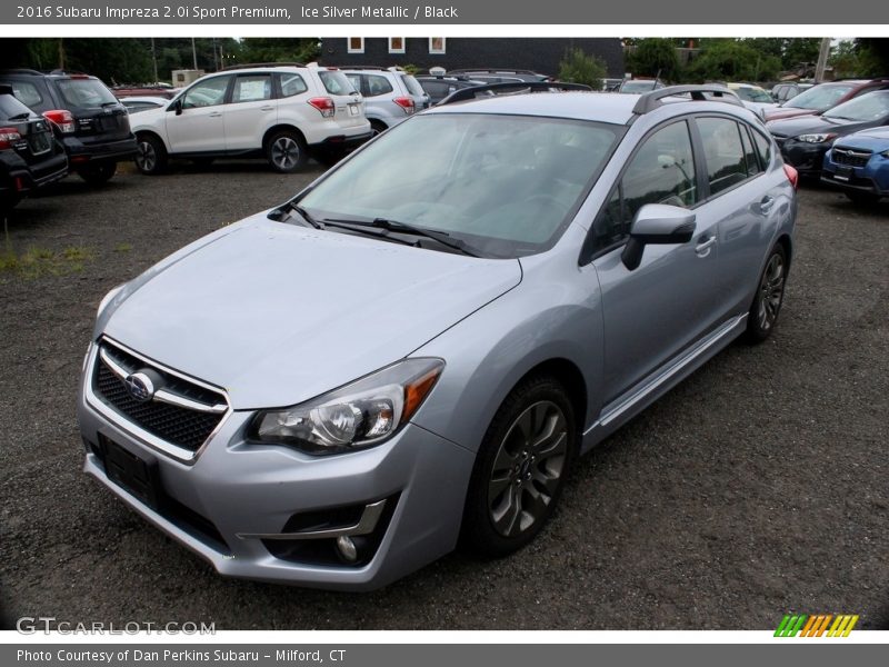 Ice Silver Metallic / Black 2016 Subaru Impreza 2.0i Sport Premium