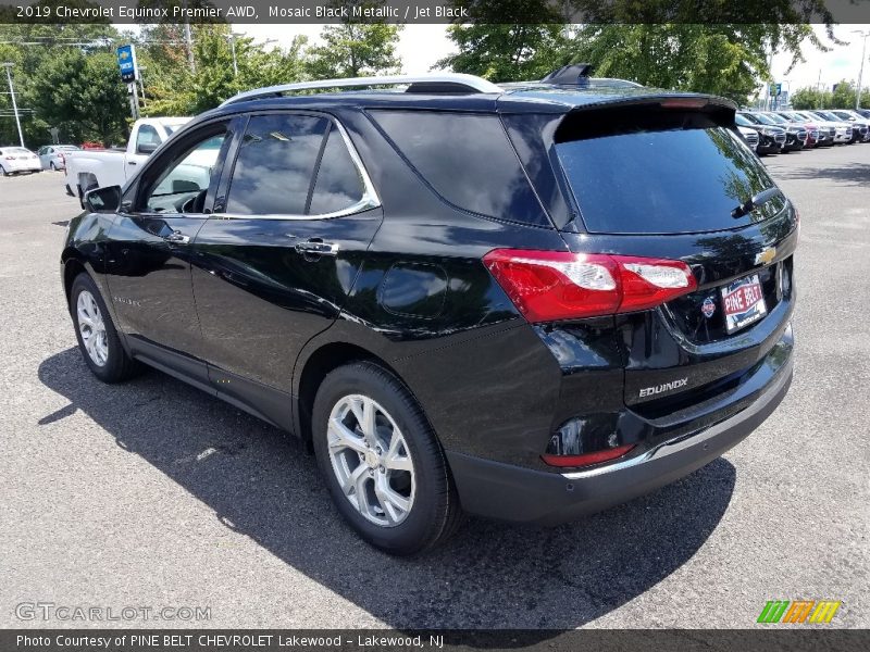 Mosaic Black Metallic / Jet Black 2019 Chevrolet Equinox Premier AWD