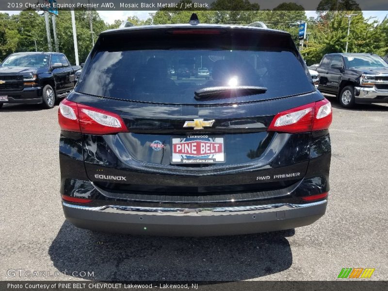 Mosaic Black Metallic / Jet Black 2019 Chevrolet Equinox Premier AWD