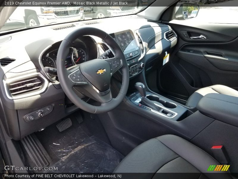 Mosaic Black Metallic / Jet Black 2019 Chevrolet Equinox Premier AWD