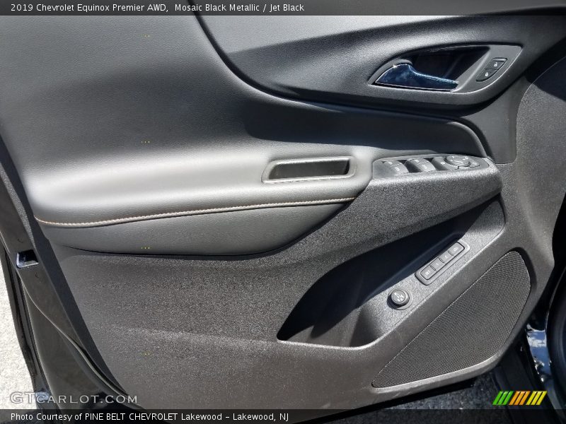 Mosaic Black Metallic / Jet Black 2019 Chevrolet Equinox Premier AWD