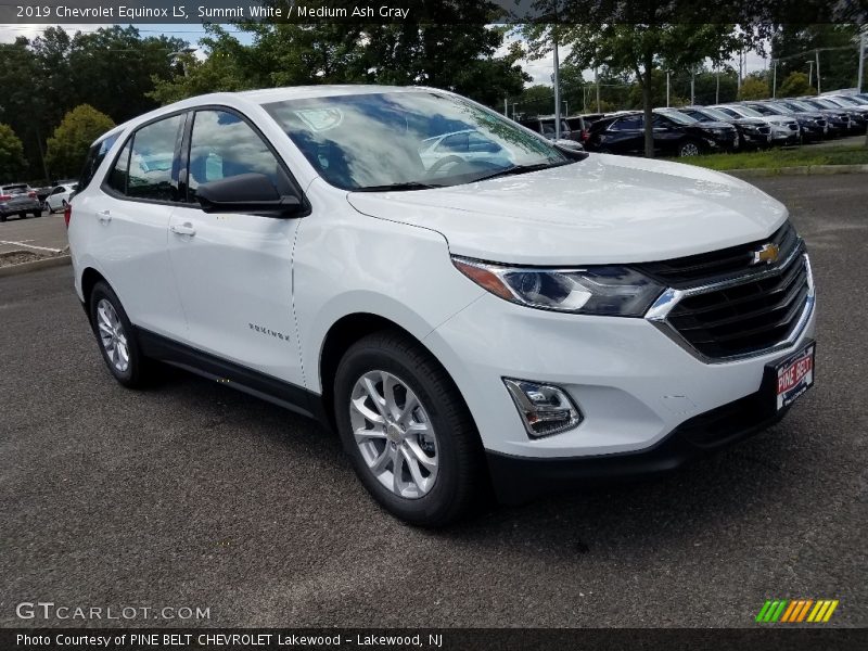 Summit White / Medium Ash Gray 2019 Chevrolet Equinox LS