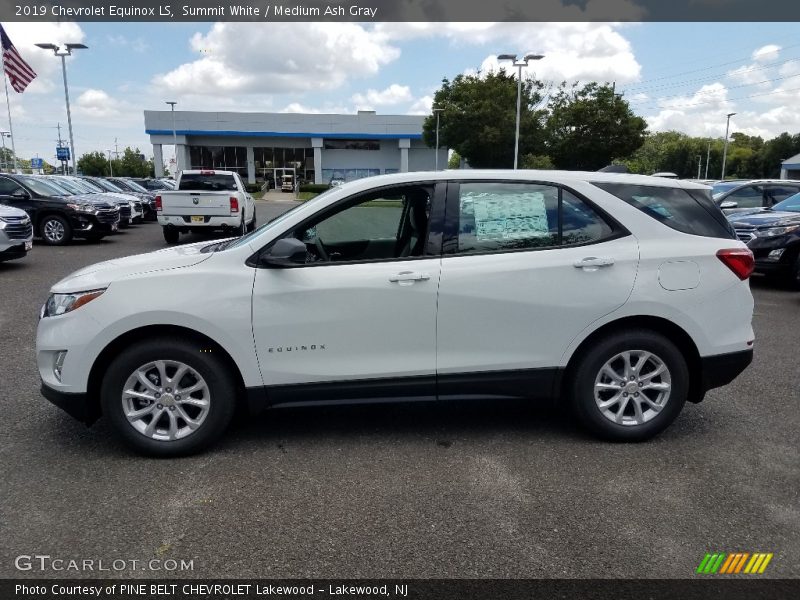 Summit White / Medium Ash Gray 2019 Chevrolet Equinox LS