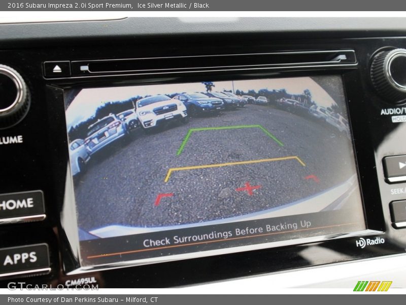 Ice Silver Metallic / Black 2016 Subaru Impreza 2.0i Sport Premium