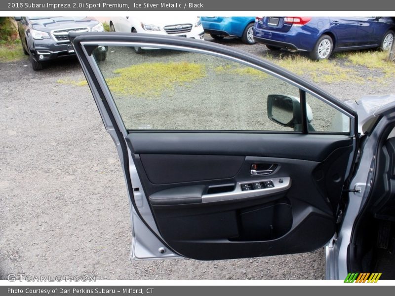 Ice Silver Metallic / Black 2016 Subaru Impreza 2.0i Sport Premium