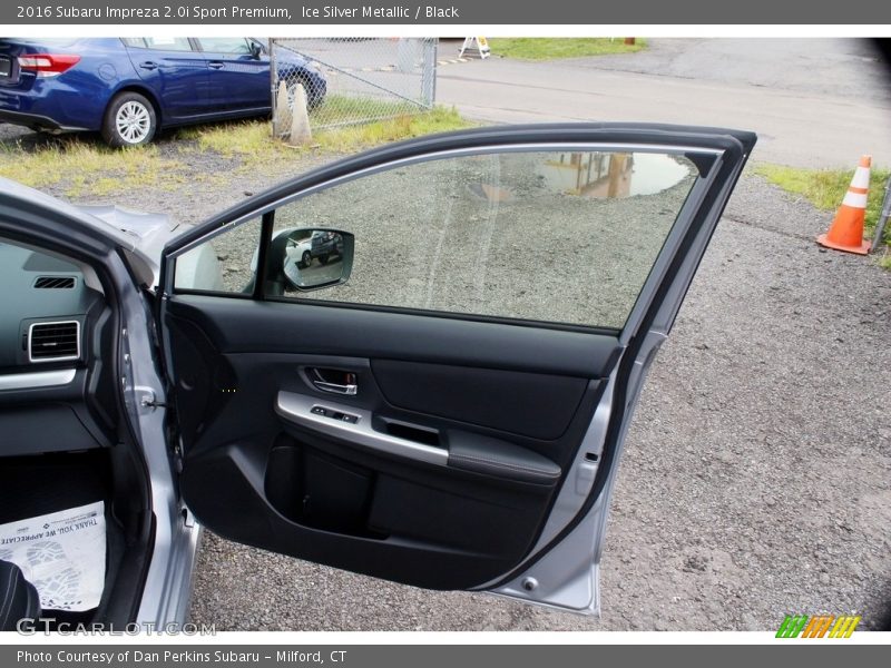 Ice Silver Metallic / Black 2016 Subaru Impreza 2.0i Sport Premium