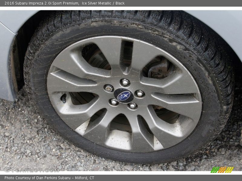 Ice Silver Metallic / Black 2016 Subaru Impreza 2.0i Sport Premium