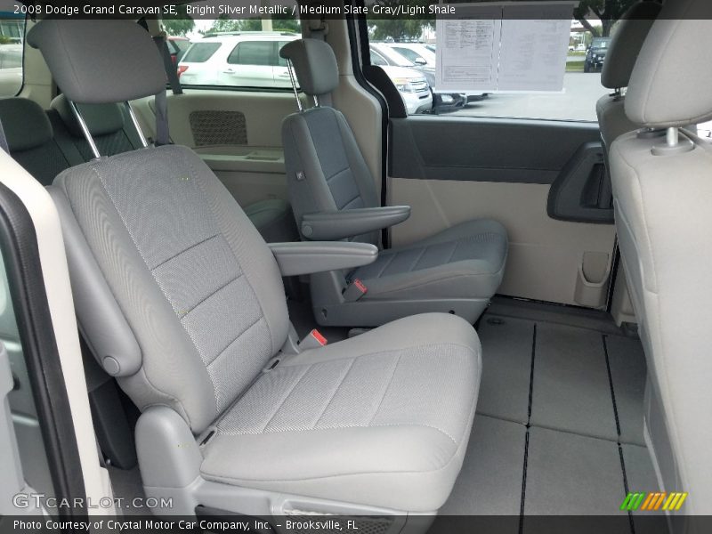 Bright Silver Metallic / Medium Slate Gray/Light Shale 2008 Dodge Grand Caravan SE