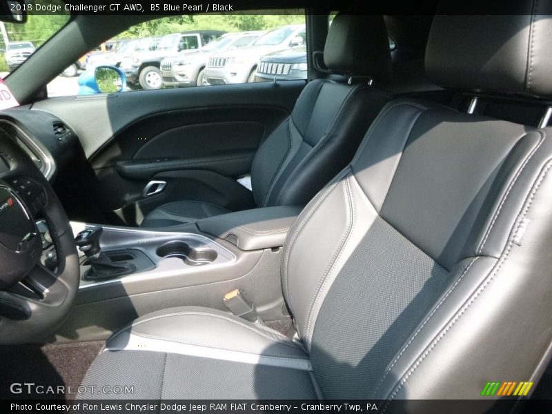 B5 Blue Pearl / Black 2018 Dodge Challenger GT AWD