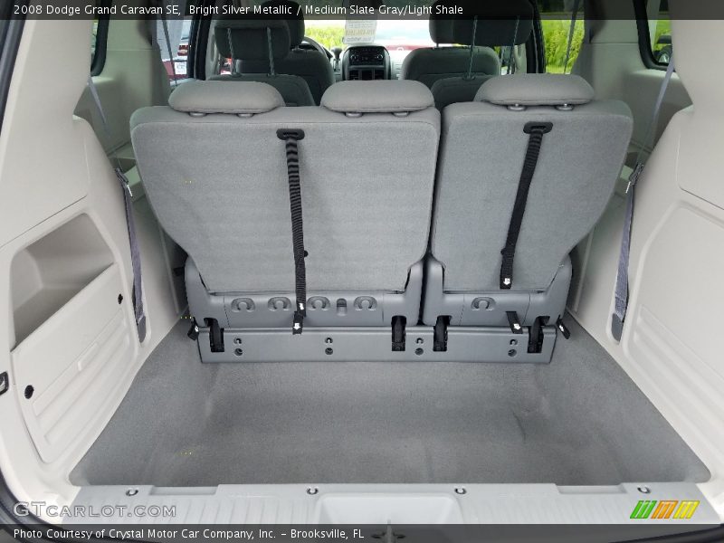 Bright Silver Metallic / Medium Slate Gray/Light Shale 2008 Dodge Grand Caravan SE
