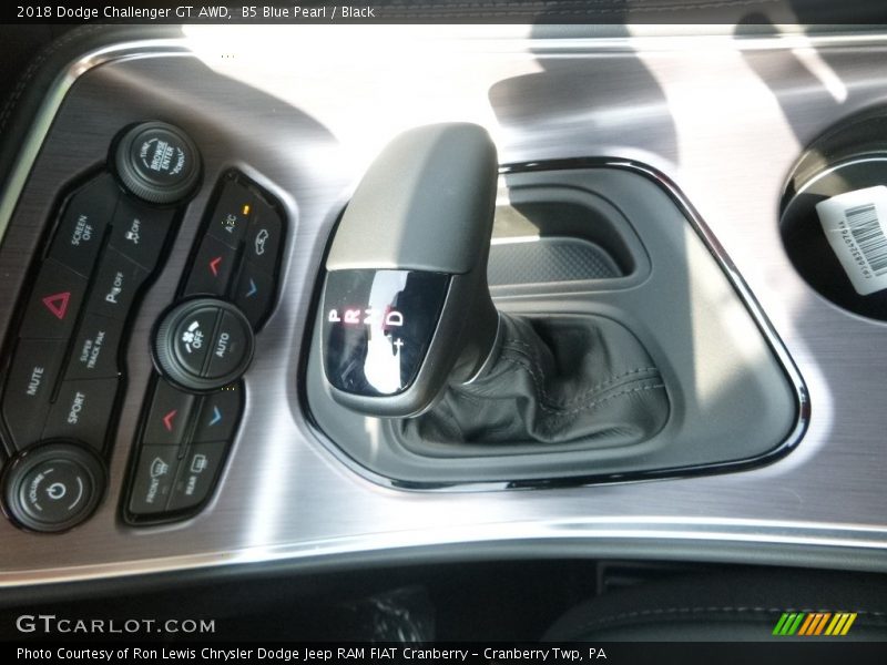 B5 Blue Pearl / Black 2018 Dodge Challenger GT AWD