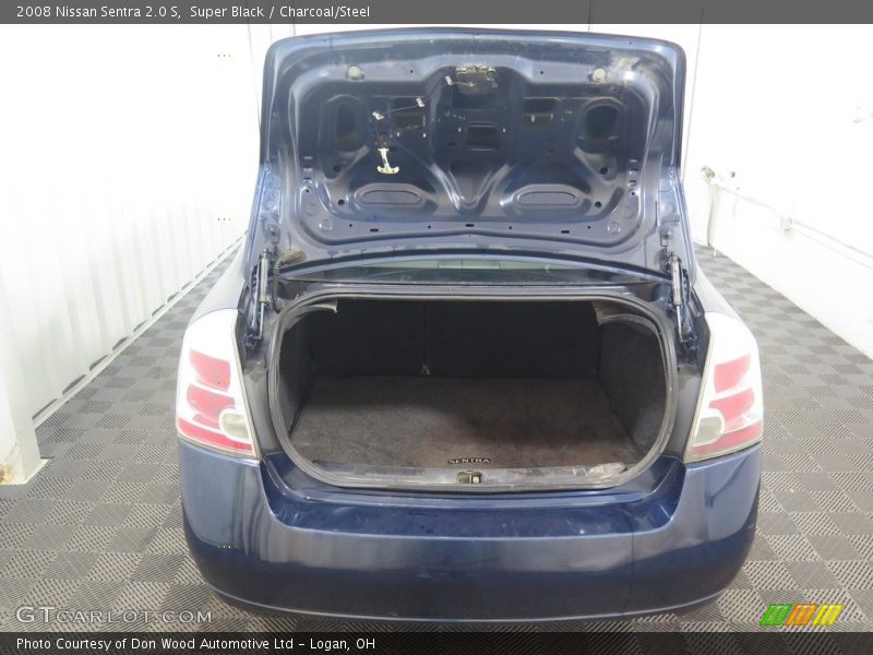 Super Black / Charcoal/Steel 2008 Nissan Sentra 2.0 S