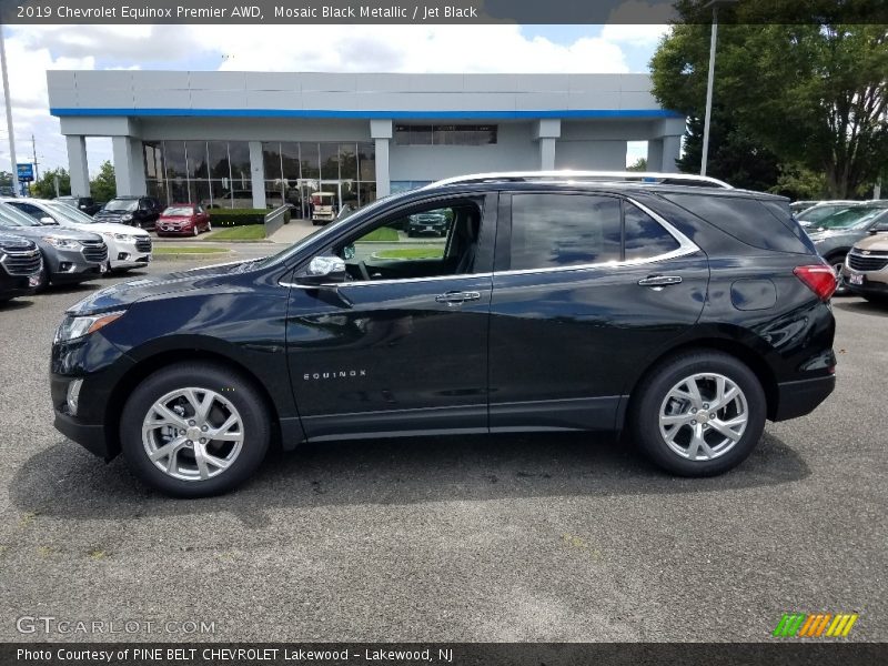 Mosaic Black Metallic / Jet Black 2019 Chevrolet Equinox Premier AWD