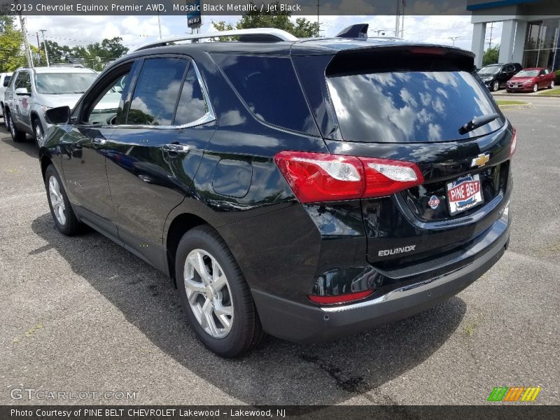 Mosaic Black Metallic / Jet Black 2019 Chevrolet Equinox Premier AWD