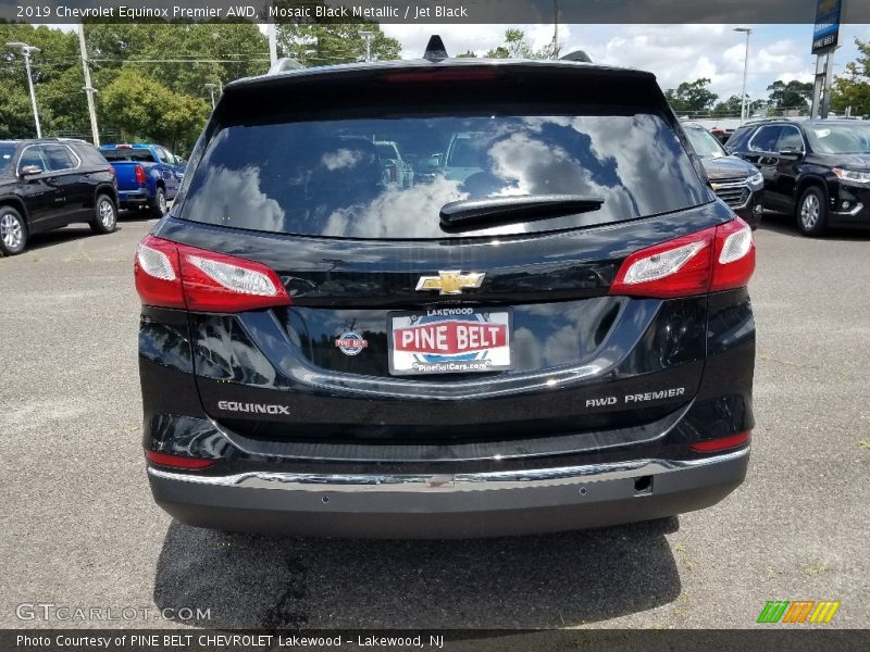 Mosaic Black Metallic / Jet Black 2019 Chevrolet Equinox Premier AWD