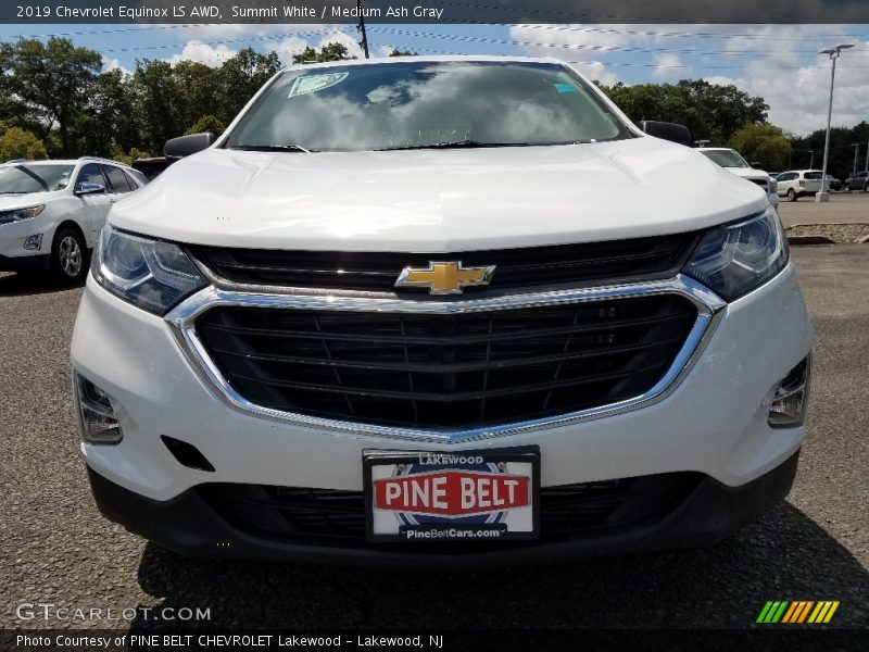 Summit White / Medium Ash Gray 2019 Chevrolet Equinox LS AWD