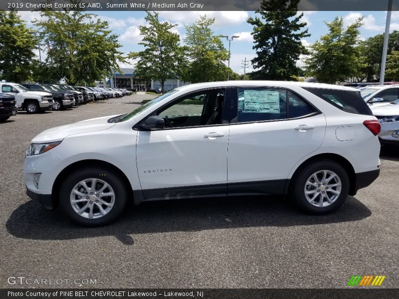 Summit White / Medium Ash Gray 2019 Chevrolet Equinox LS AWD
