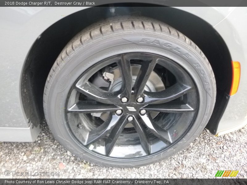 Destroyer Gray / Black 2018 Dodge Charger R/T