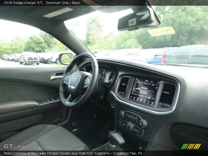 Destroyer Gray / Black 2018 Dodge Charger R/T